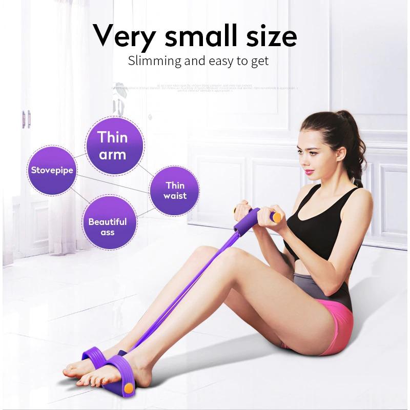 4 Tube Resistance Tummy Trimmer