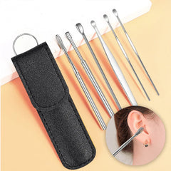 6pcs Set Stainless Steel Ear Picking Tool