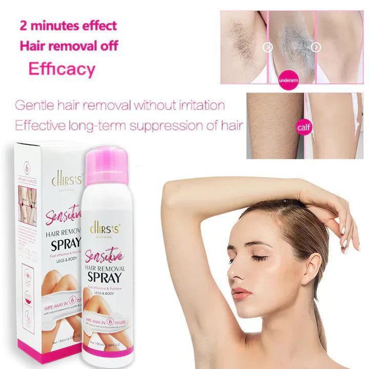 INSTANT HAIR REMOVAL SPRAY - FOR MALE & FEMALE