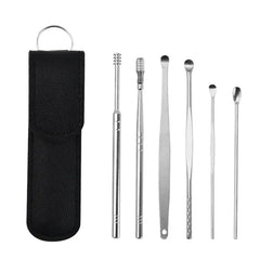 6pcs Set Stainless Steel Ear Picking Tool