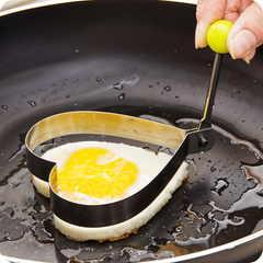 Stainless Steel Fried Egg Molds - Set of 4