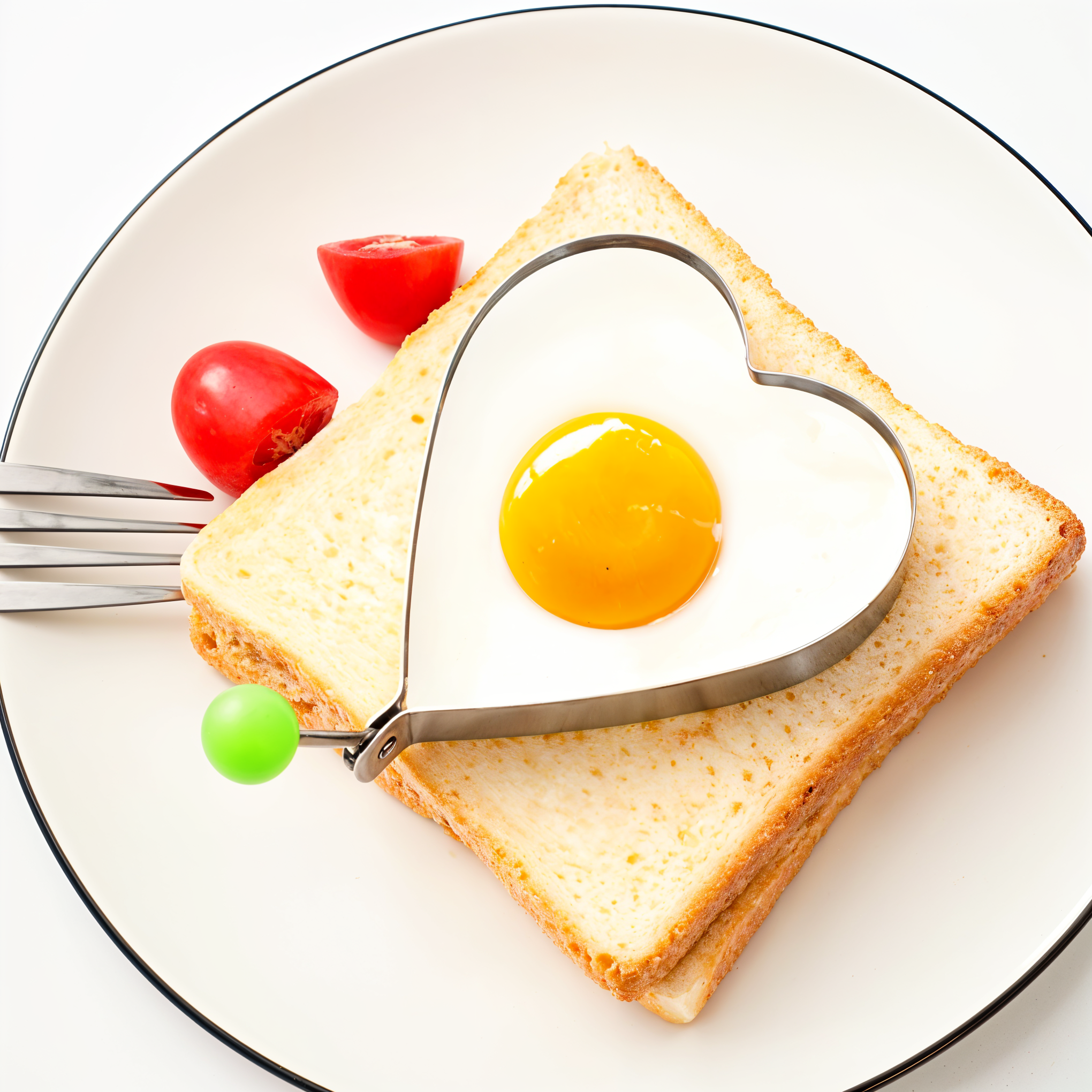 Stainless Steel Fried Egg Molds - Set of 4