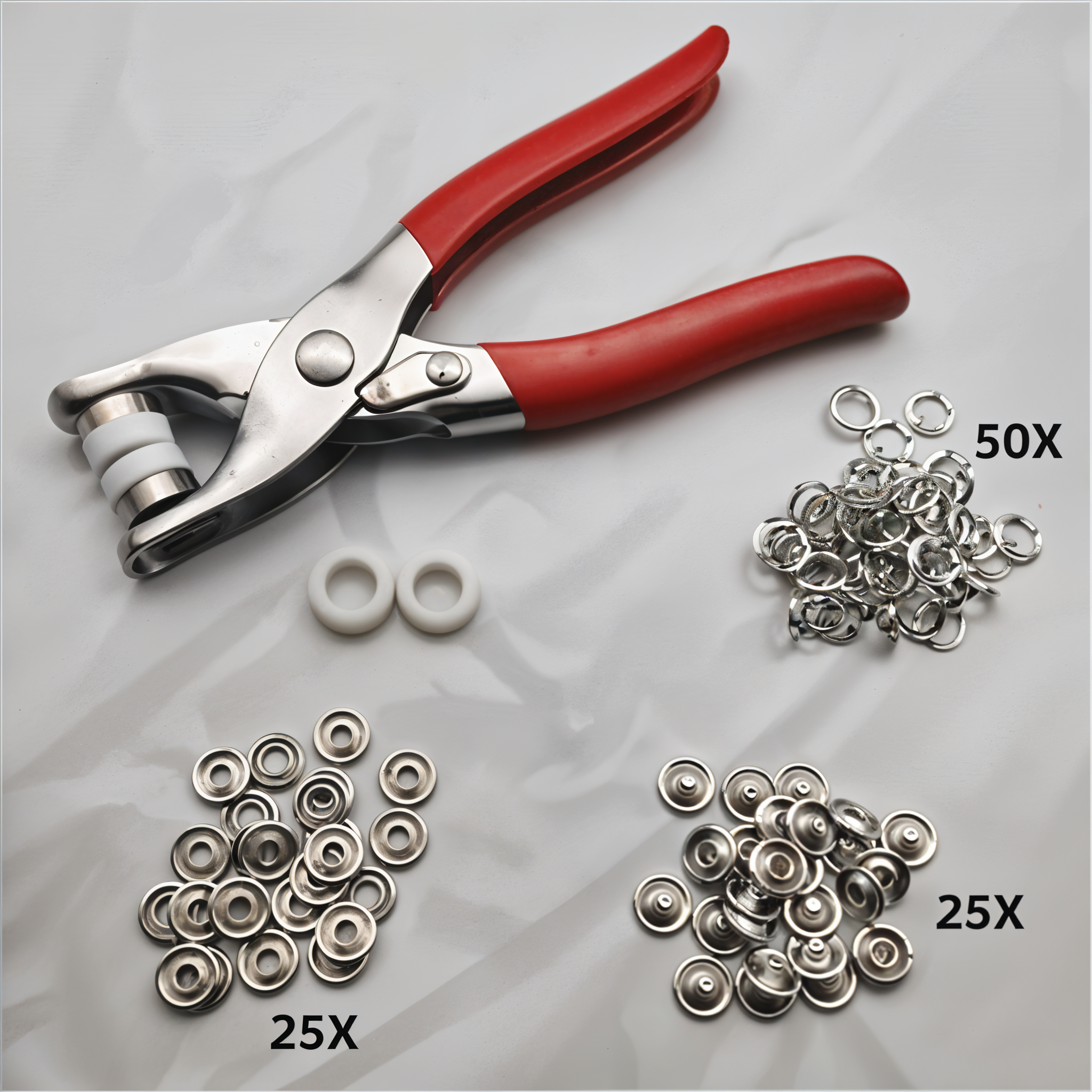 TITCH BUTTON PLIER - BUTTON PRESS PLIER + BUTTONS